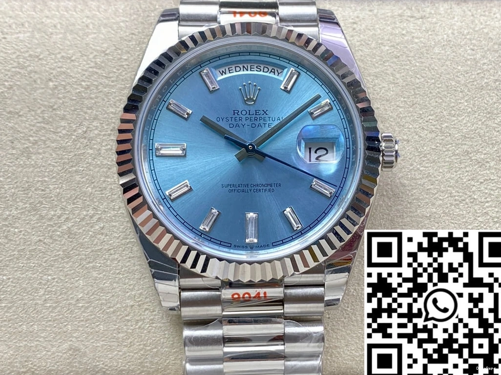 Factory Day EW Date Rolex M228236-0006 Dial Diamond-set 0417
